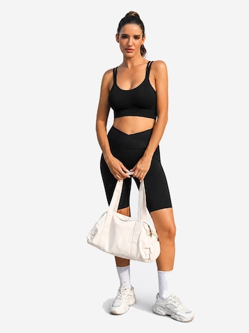 AOTTORI Bralette Sports Bra in Black