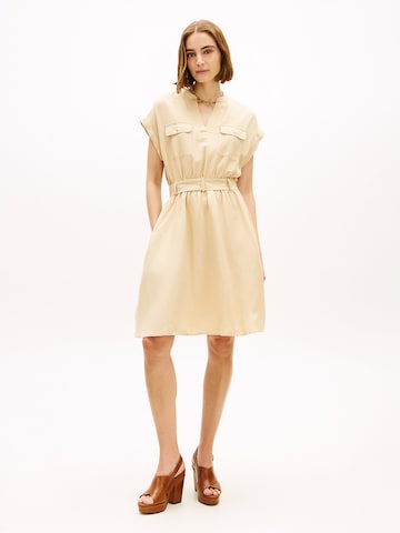 TOMMY HILFIGER Kleid in Beige