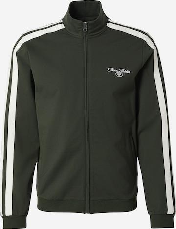 DAN FOX APPAREL Collegetakki 'Alessio' värissä vihreä: etupuoli