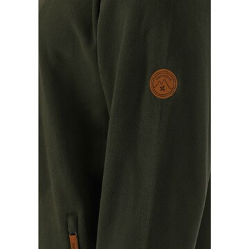 Gipfelglück Athletic Fleece Jacket 'Michl' in Green