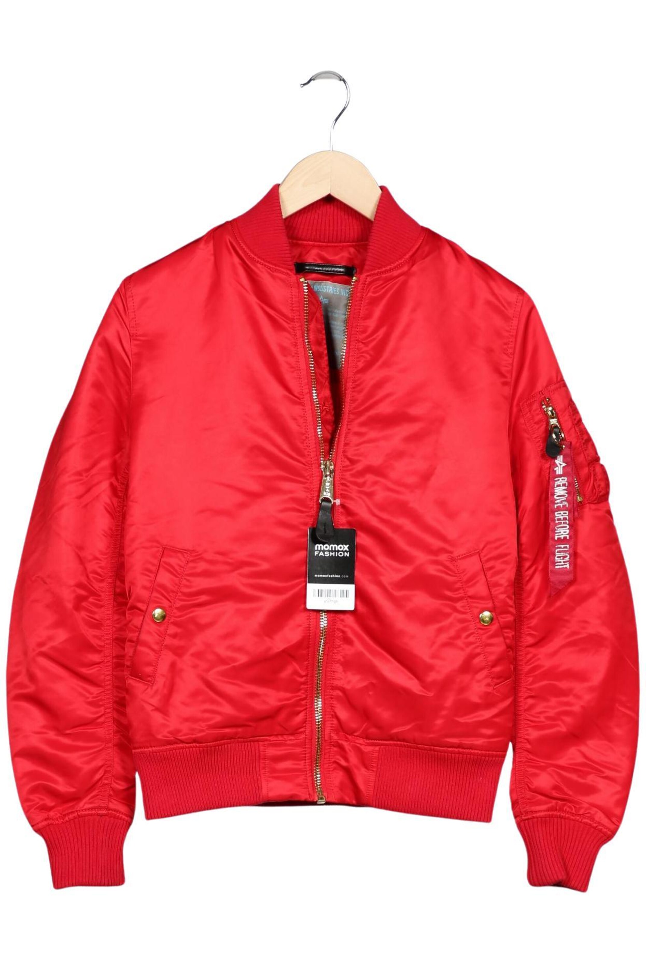 ALPHA INDUSTRIES Jacket & Coat in M in Red: front
