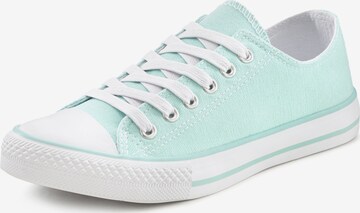 LASCANA Sneaker low in Grün: predná strana