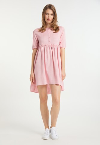 Robe-chemise Usha en rose