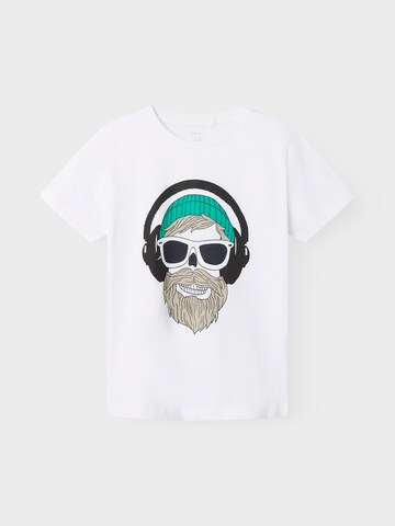 NAME IT T-shirt 'TELLO' i vit