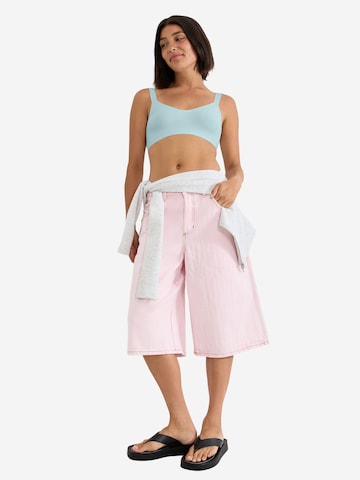 SLOGGI Bralette Bra ' Blue ZERO Feel Air ' in Blue