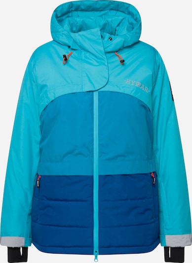 Ulla Popken Funktionsjacke in blau / türkis / dunkelblau, Produktansicht