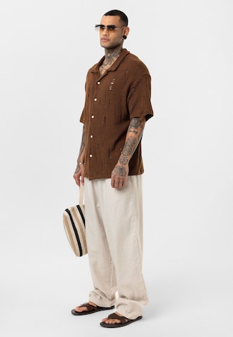 Fit confort Chemise 'Raymond' Dandalo en marron