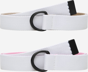 Ceinture Urban Classics en blanc : devant