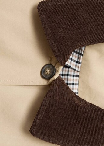 MANGO TEEN Between-Seasons Coat 'Carct2' in Beige