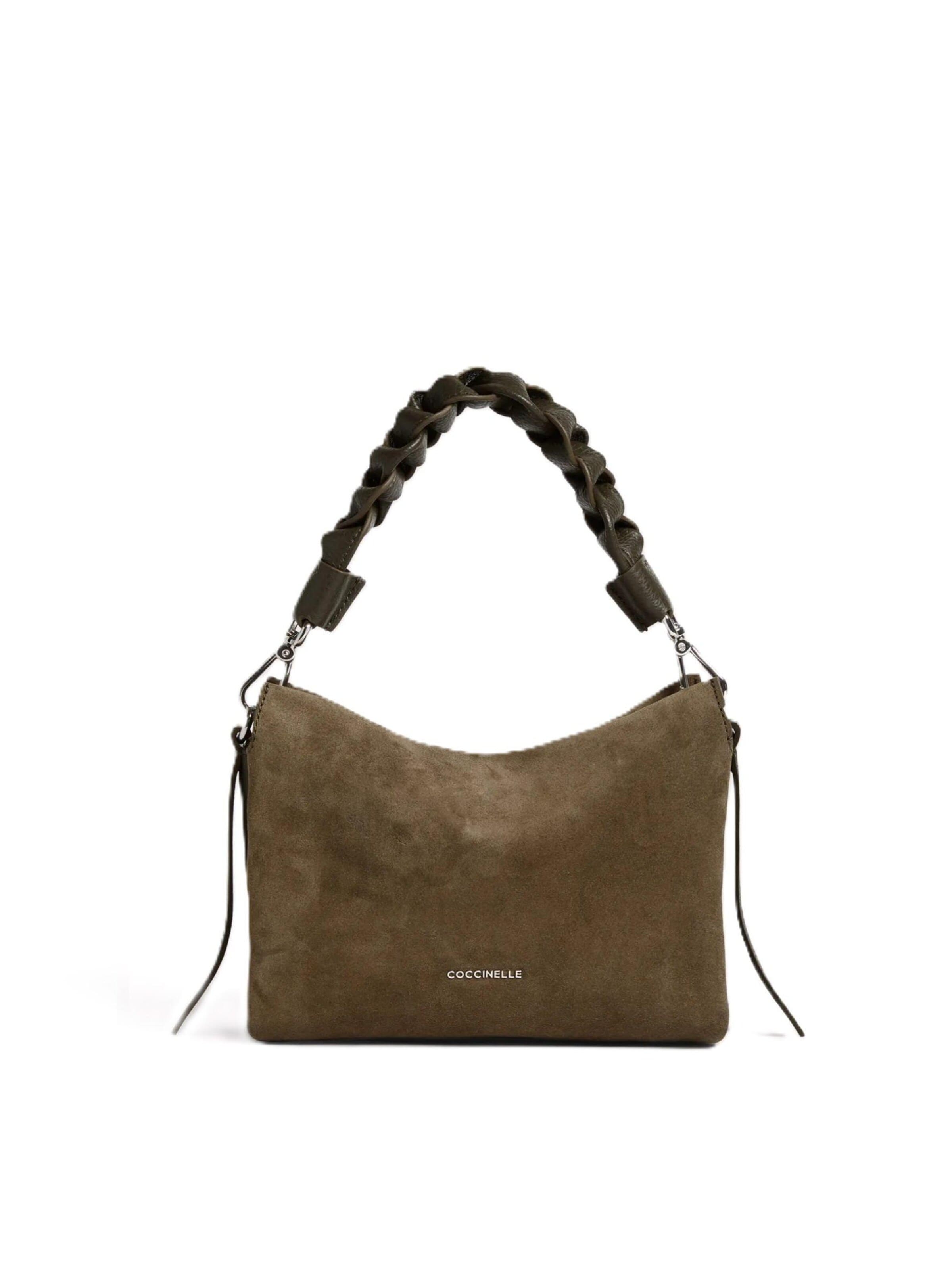Borsa a spalla 'E1P6P580101' di Coccinelle in grigio: frontale