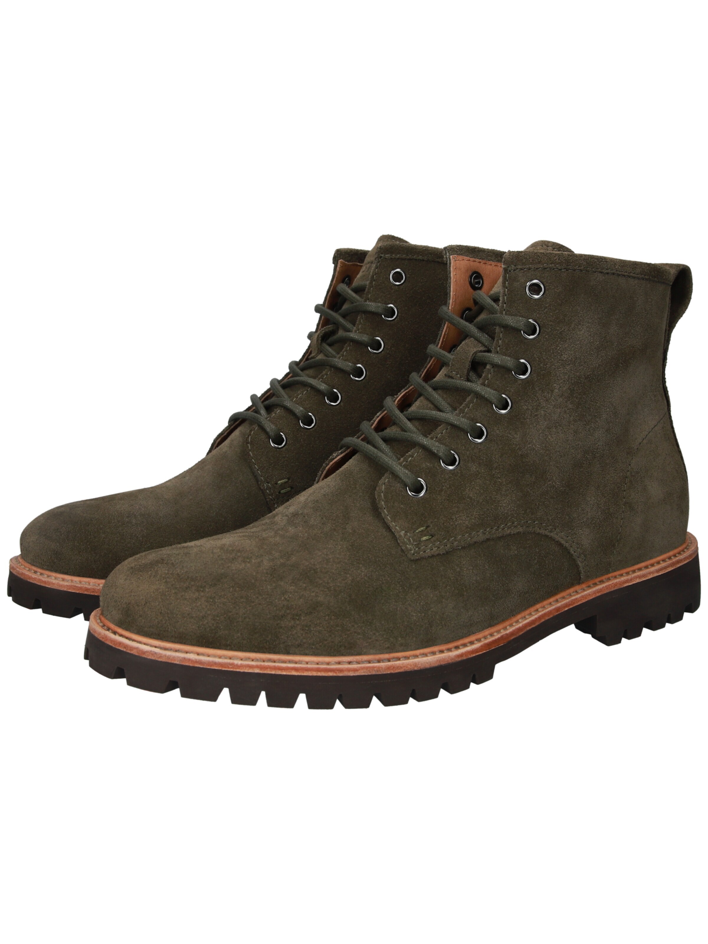 BLACKSTONE - Botas com atacadores 'LOGAN' em verde