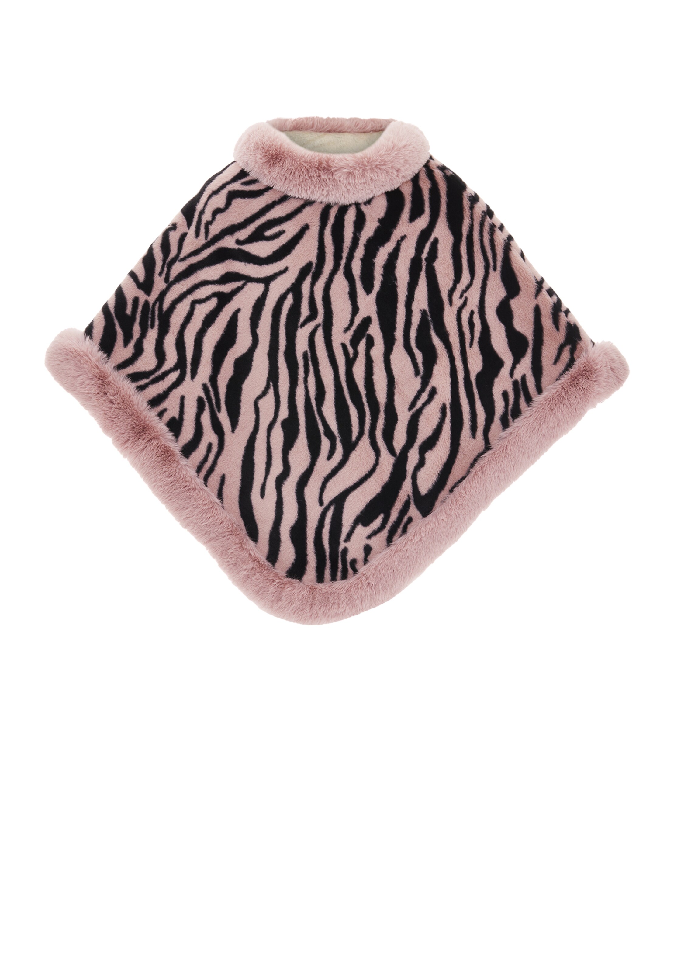 FRAULLY Cape in Pink: front