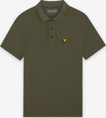 Lyle & Scott Functioneel shirt in Groen: voorkant