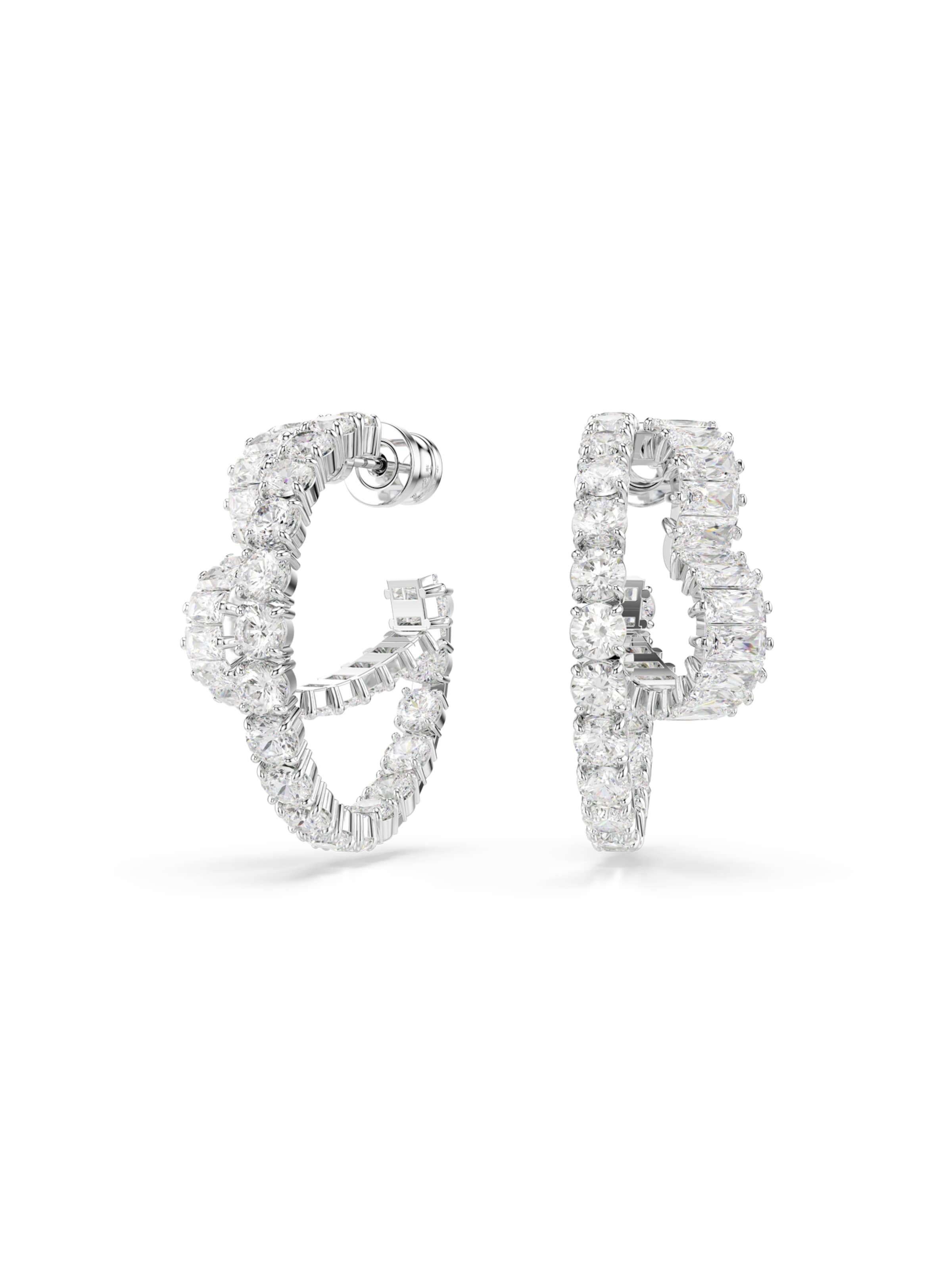 Swarovski Korvakoru 'Matrix' värissä hopea: etupuoli