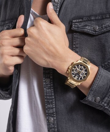 Orologio analogico 'Edge' di GUESS in oro