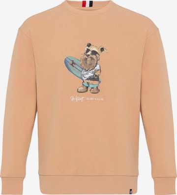 Williot Μπλούζα φούτερ σε καφέ: μπροστά