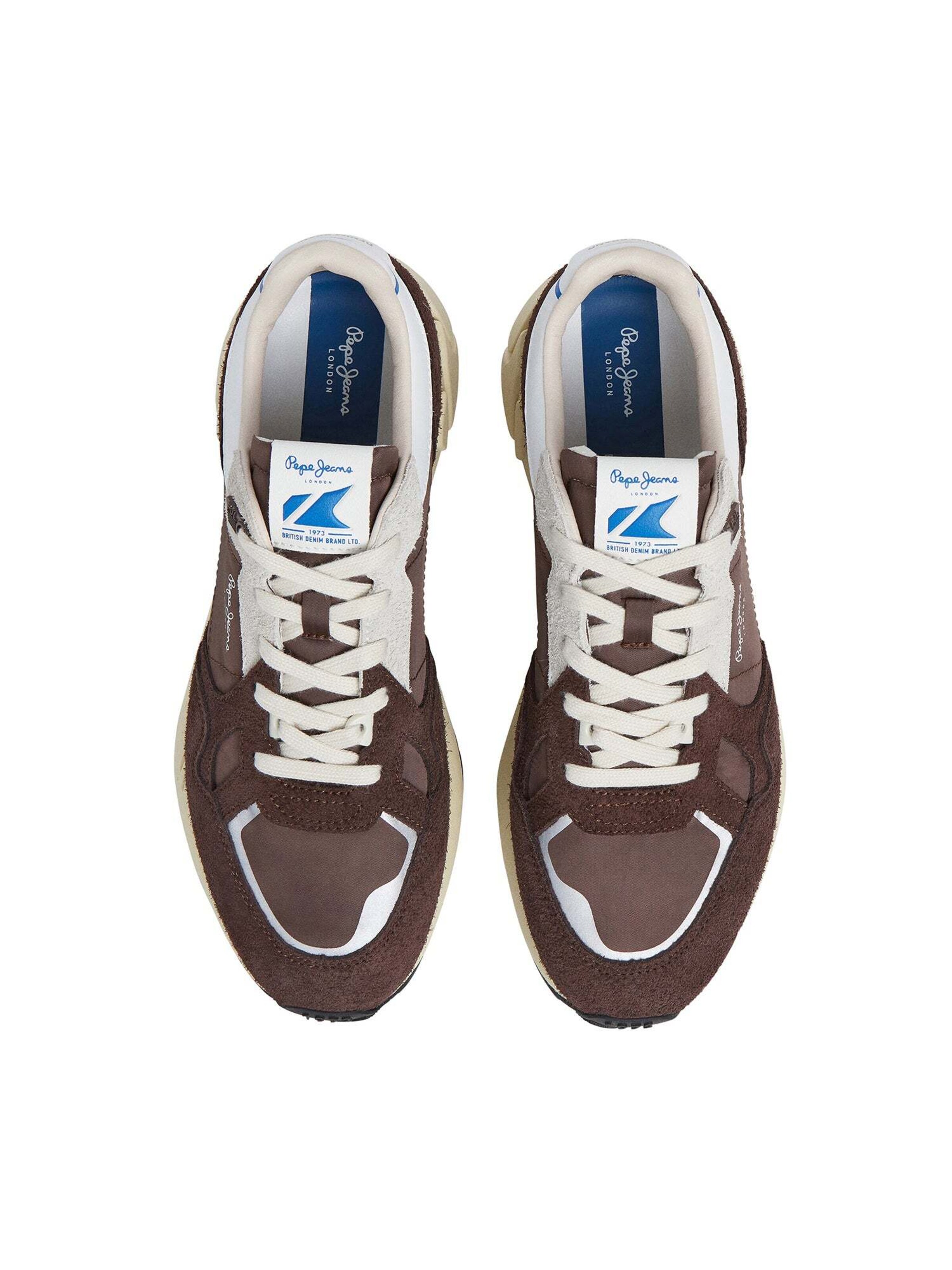 Pepe Jeans Platform trainers 'Marlon Vibe' in Brown