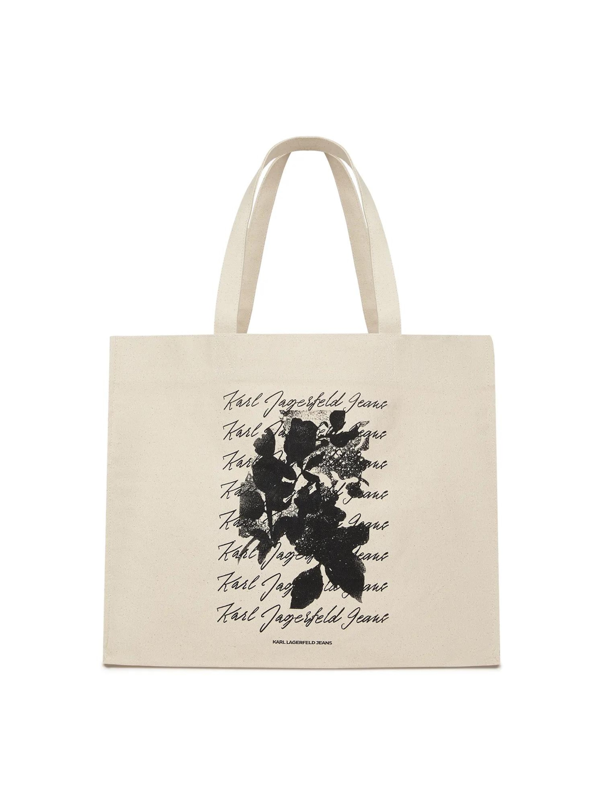 KARL LAGERFELD JEANS Shopper in Beige: voorkant