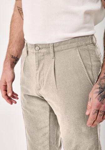 REDPOINT Slimfit Chinohose in Beige