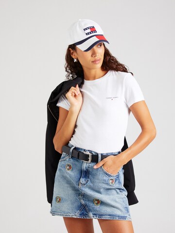 Tommy Jeans Shirt in White: front