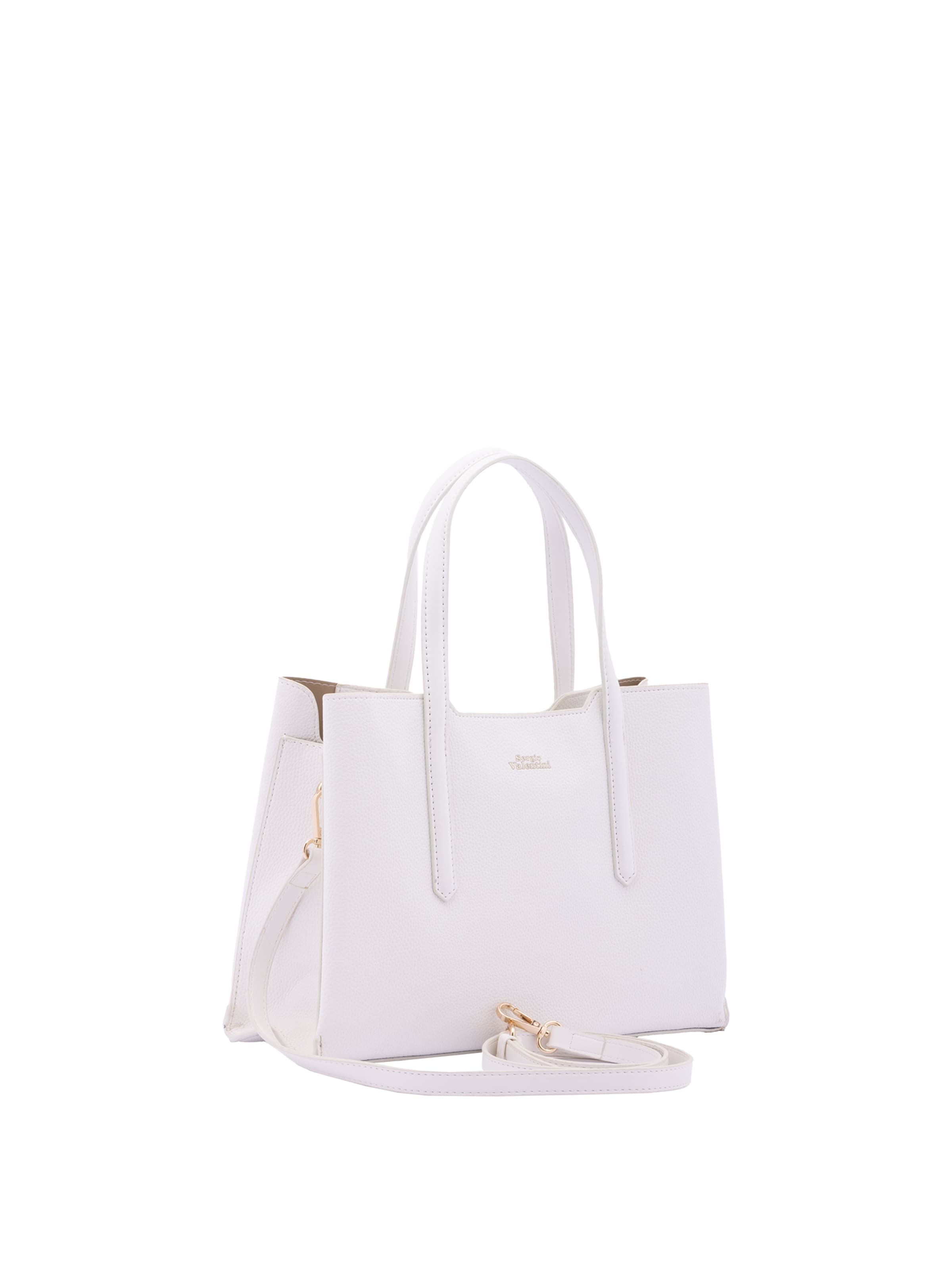 Sacs à main Sergio Valentini en blanc : devant