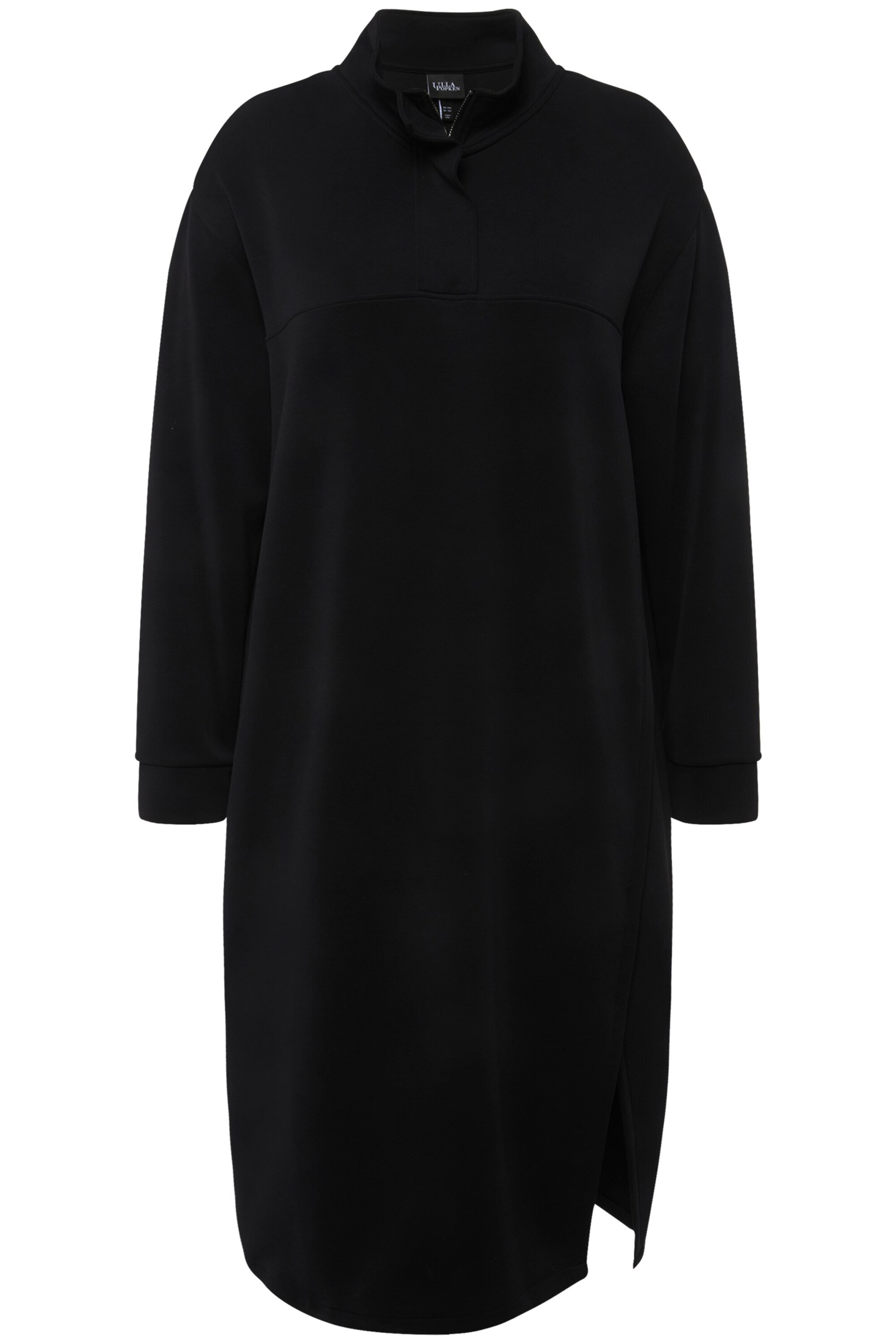 Robe Ulla Popken en noir : devant