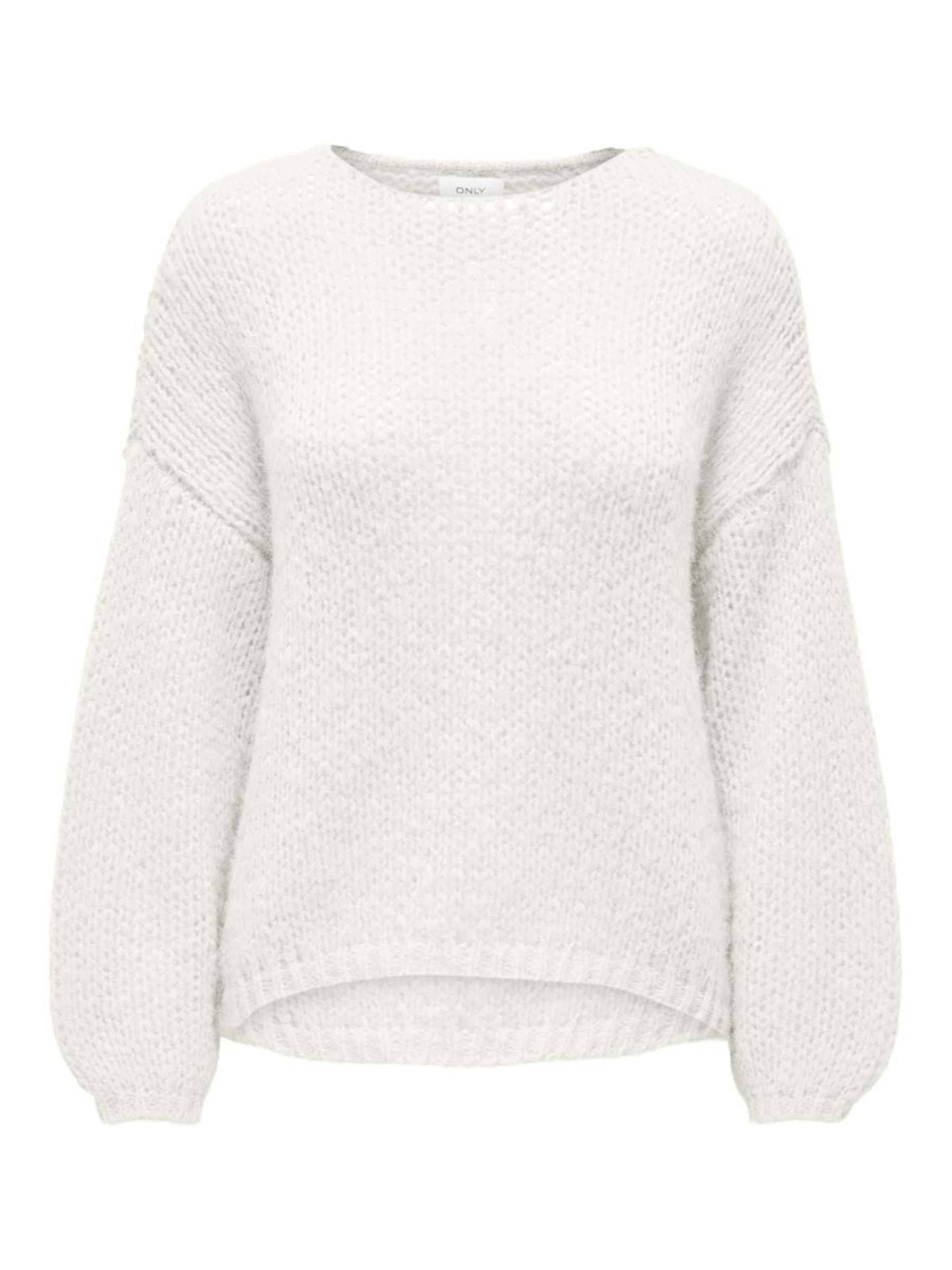 ONLY Pulóver 'ONLNordic' - szürke: elől