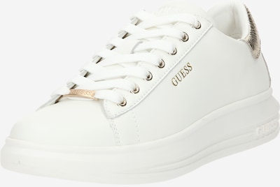 GUESS Platform trainers 'VIBO' in Gold / White, Item view
