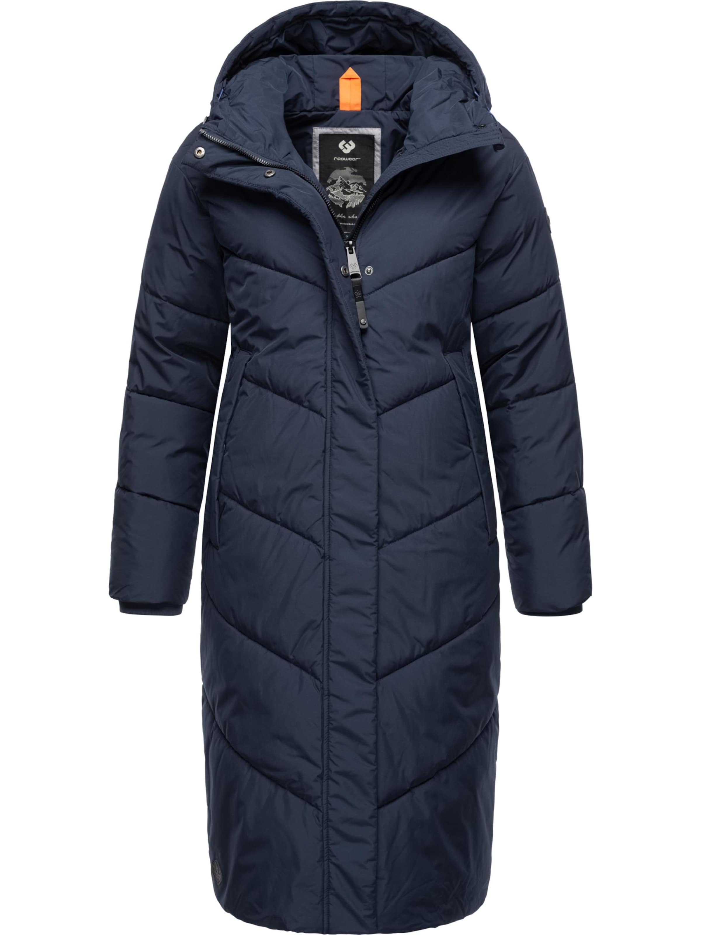 Palton de iarnă 'Suminka' de la Ragwear pe albastru: față