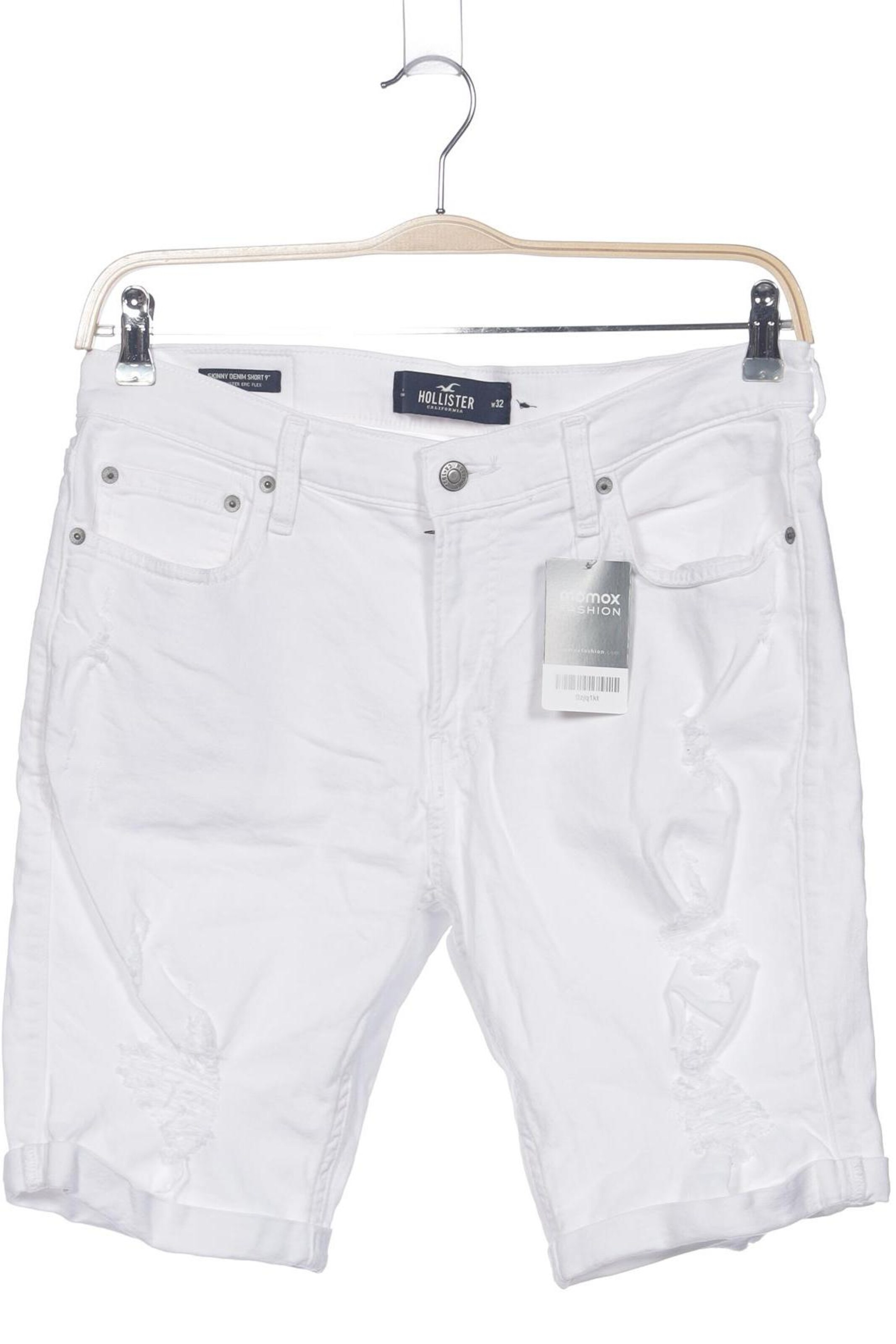 HOLLISTER Shorts in 32 in White: front