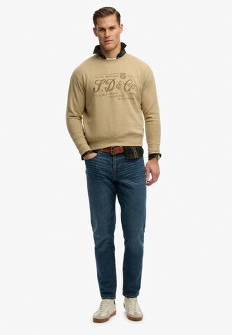 Sweat-shirt Superdry & Co en beige