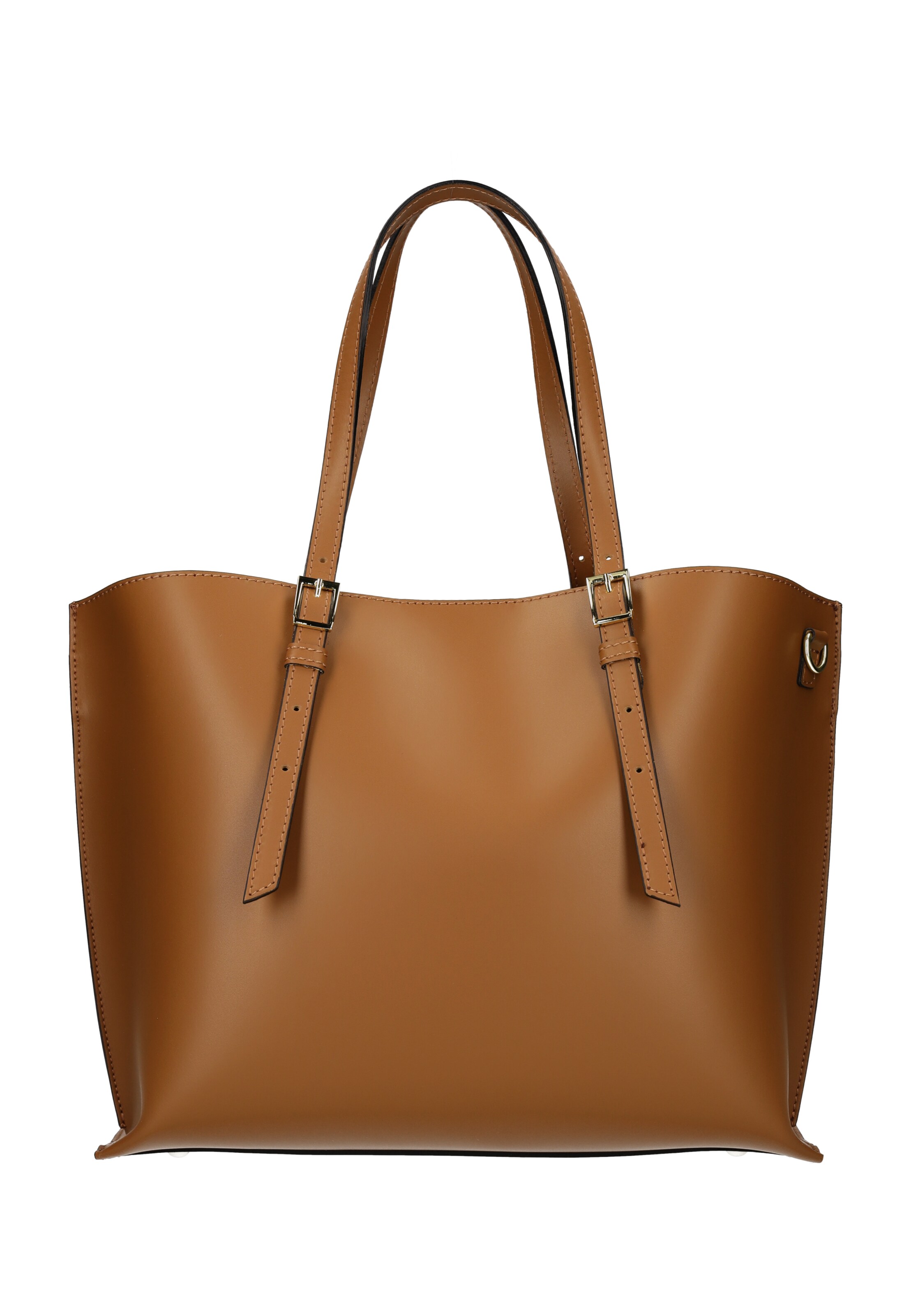 Cabas faina en marron : devant