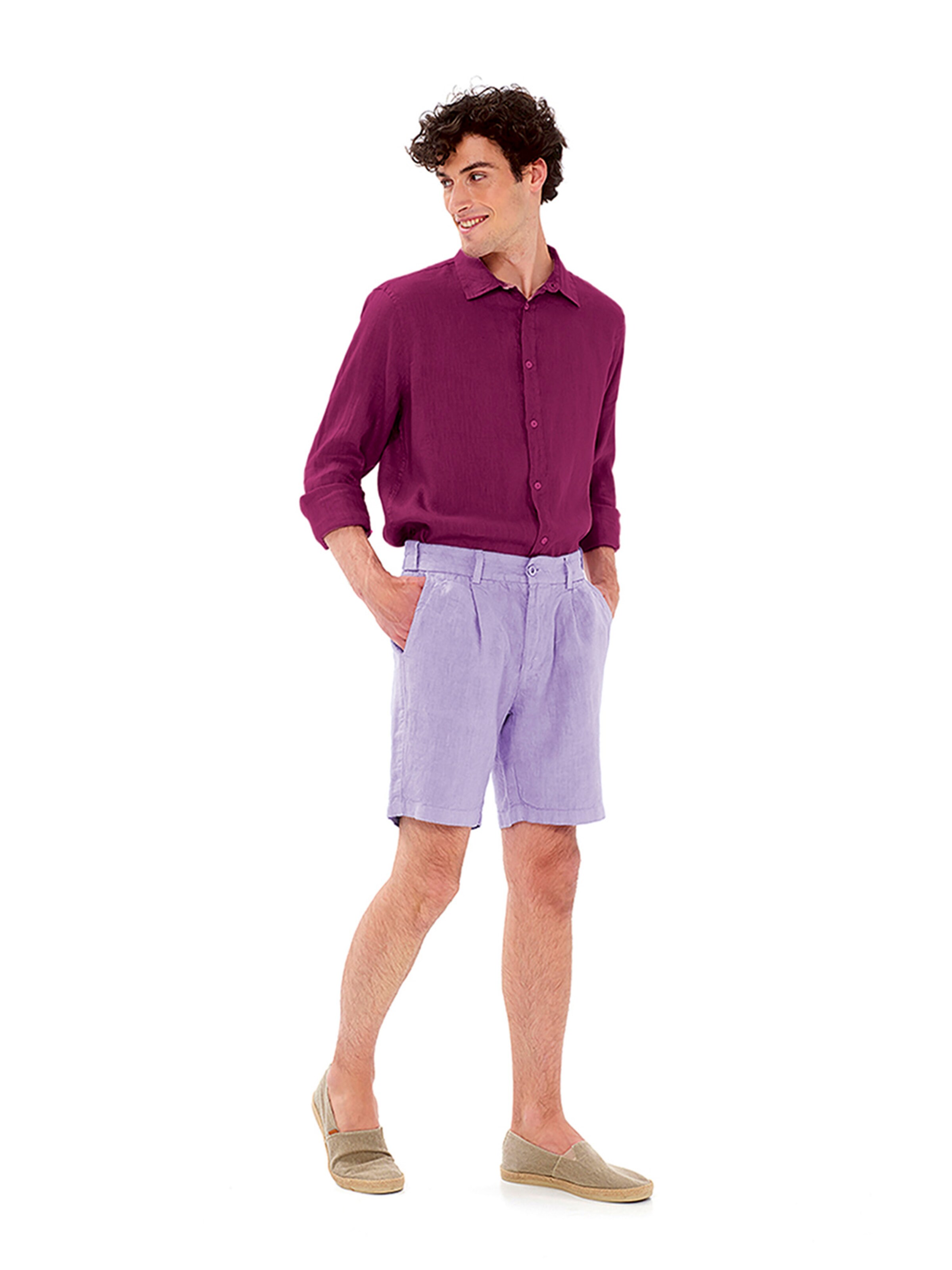 T-Shirt Haris Cotton en violet