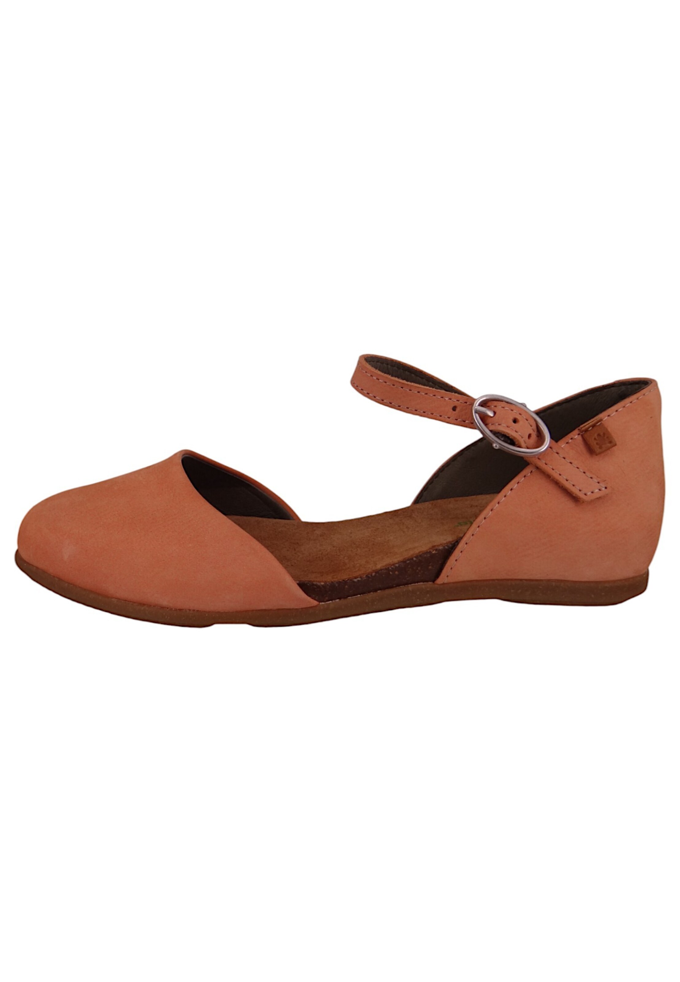 EL NATURALISTA Ballerina met riempjes 'Stella ND54' in Roze