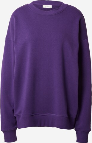 Lindex - Sweatshirt 'Tessa' em roxo: frente