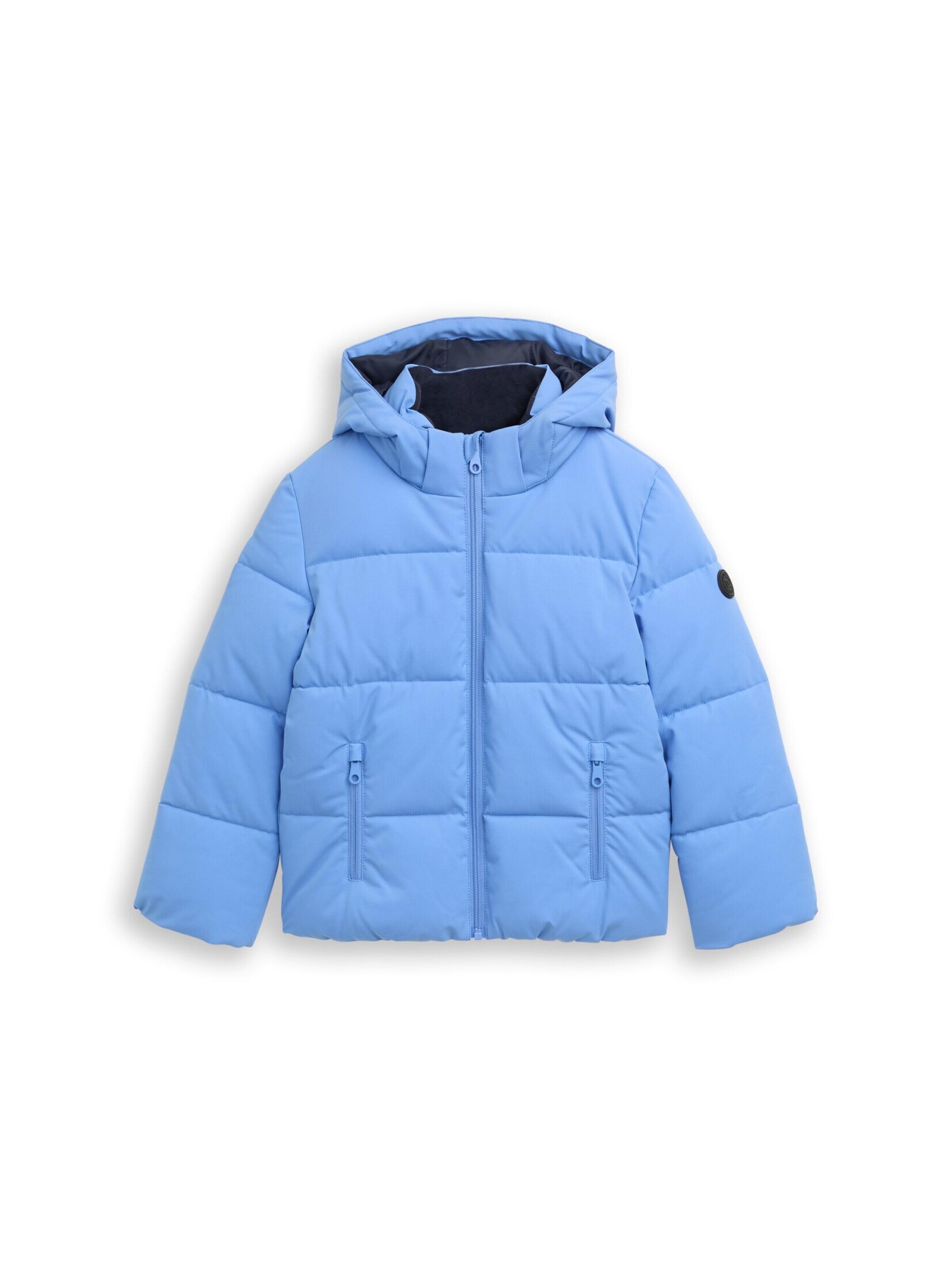 TOM TAILOR Winterjas in Blauw: voorkant