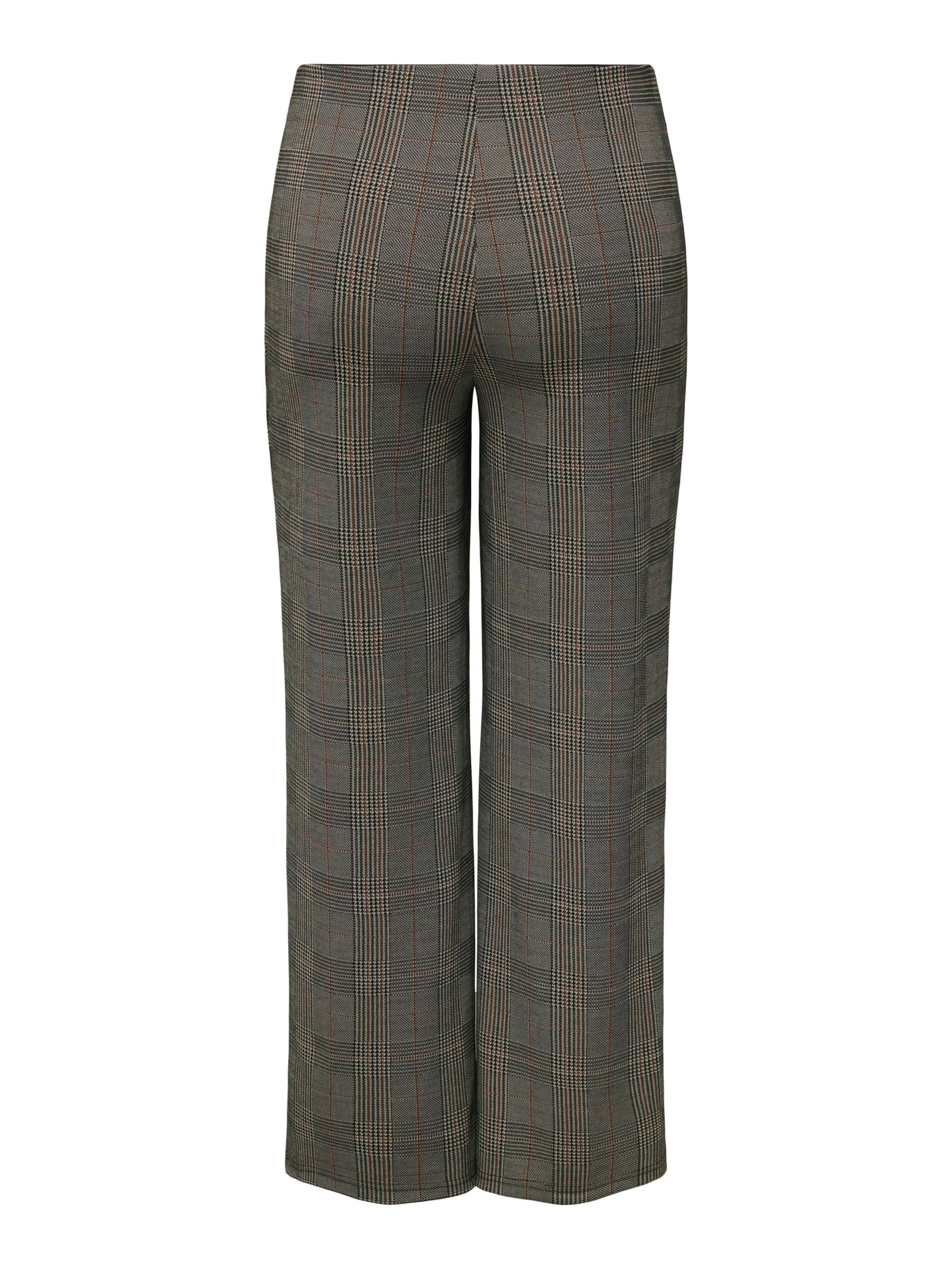 ONLY Carmakoma Regular Broek 'CARFine' in Bruin