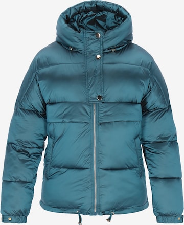 faina Winterjas in Groen: voorkant