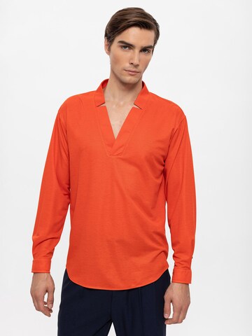 Antioch Shirt in Orange: front