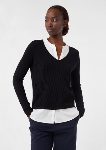 COMMA Sweater in Black: front