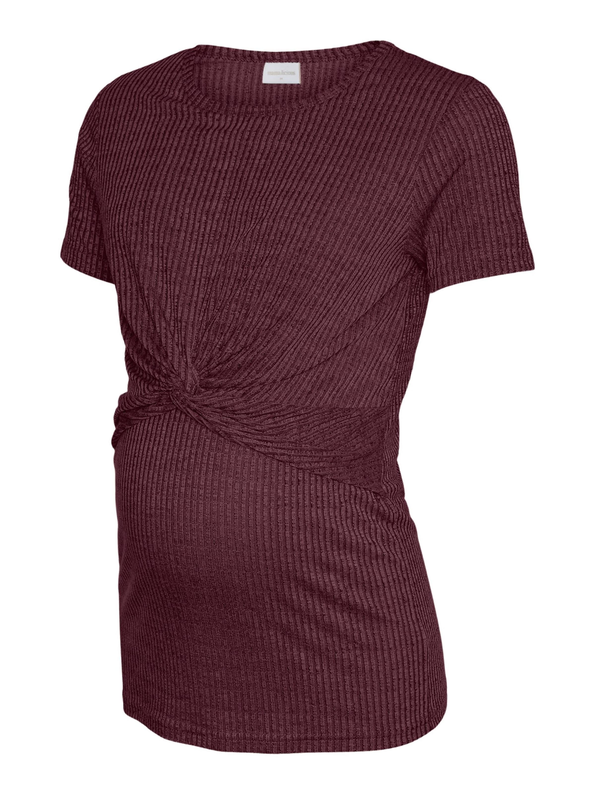 MAMALICIOUS - Camiseta 'MLAnli' en rojo: frente