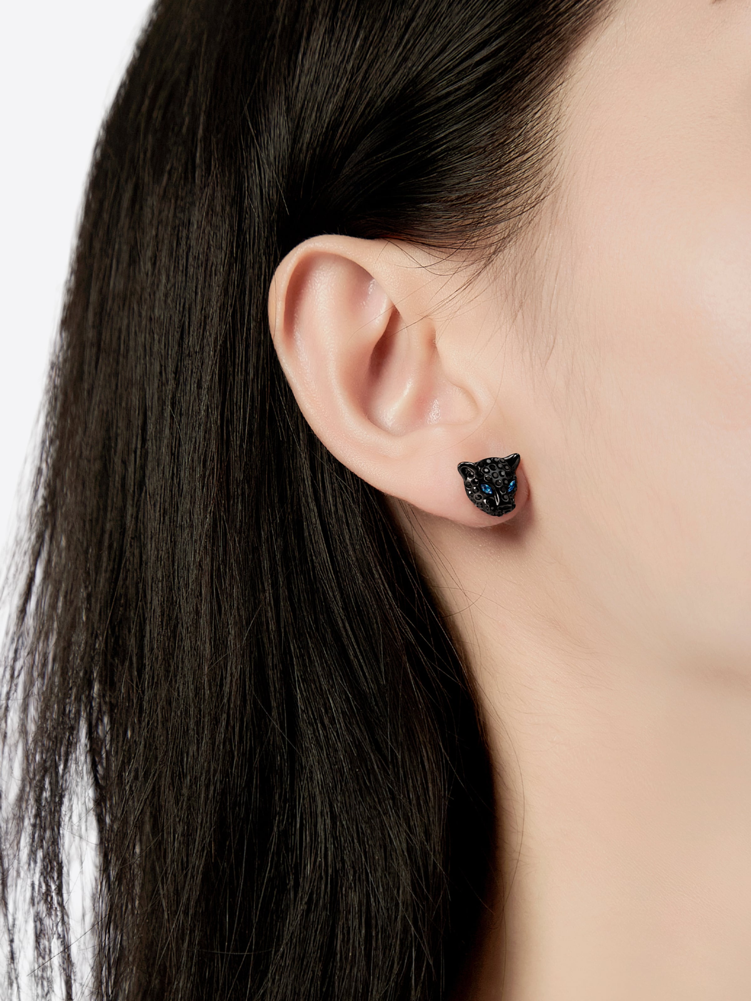 Boucles d'oreilles noires | Achète maintenant Boucles d'oreilles noires | Achète maintenant