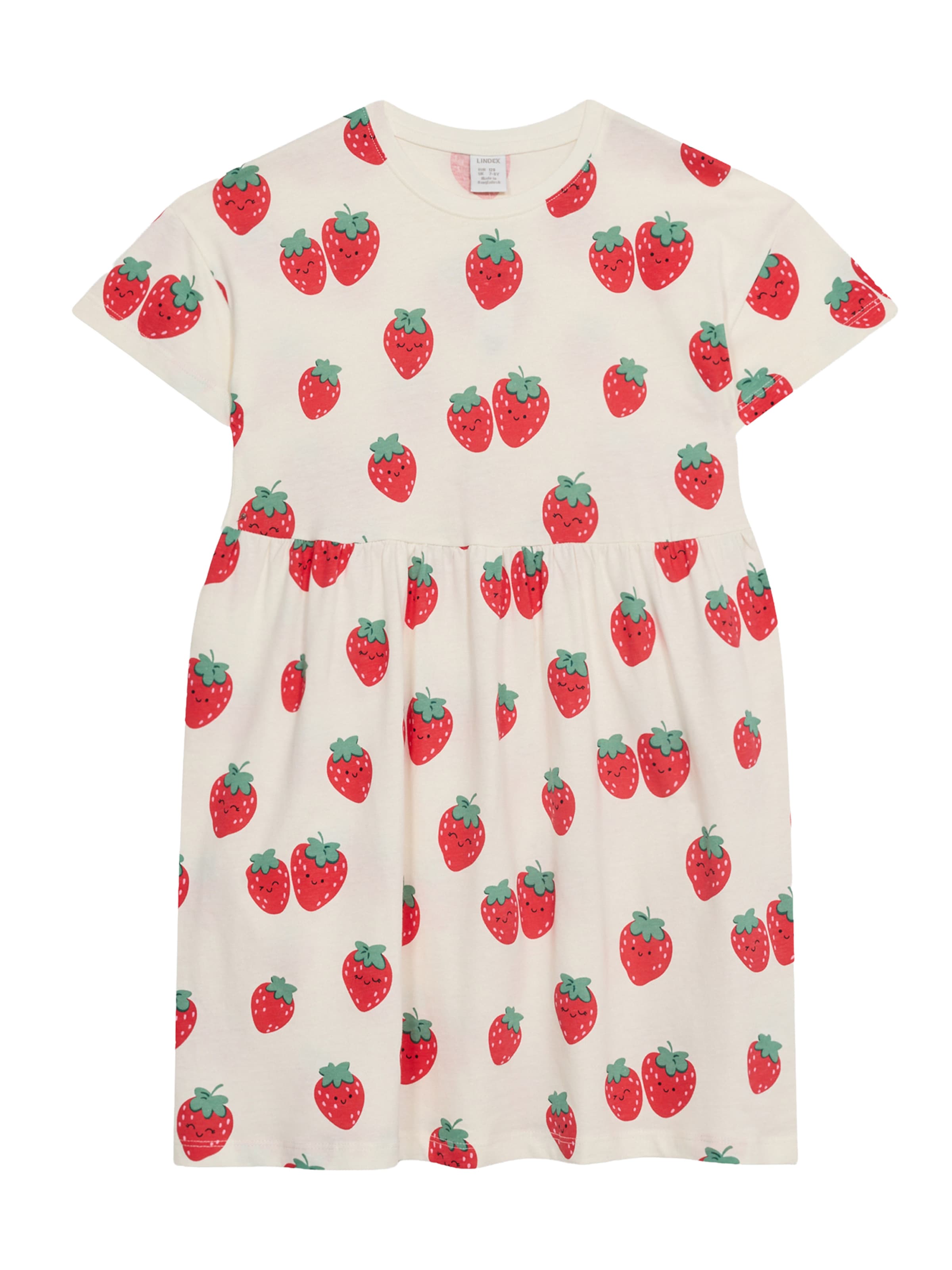 Lindex Платье в Белый: спереди