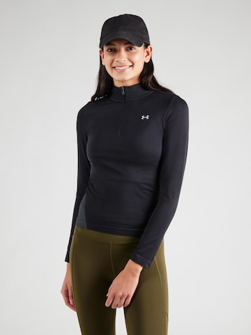 UNDER ARMOUR Toiminnallinen paita 'Vanish' värissä musta: etupuoli