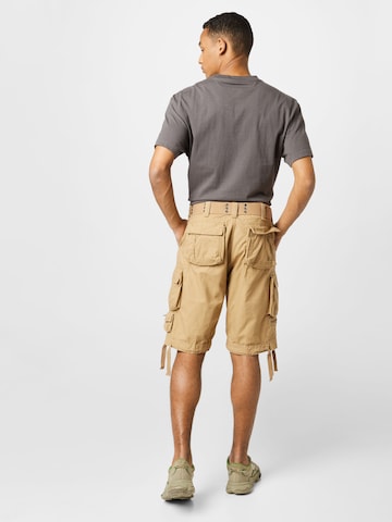 Brandit Regular Shorts 'Savage Vintage' in Braun