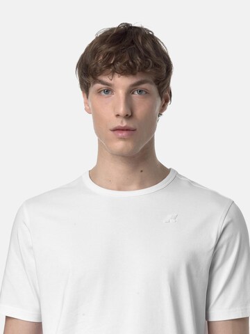 K-Way Shirt 'K-WAY ADAME LIGHT STRETCH JERSEY T-Shirt e Polo' in Weiß