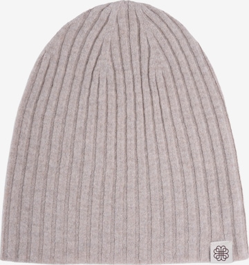 GOBI Cashmere Mütze 'Unisex Cashmere Rib Knit Hat' in Weiß: Vorderseite