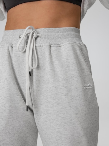 neverover Wide leg Sportbroek 'Novo' in Grijs