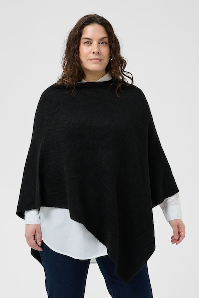 KAFFE CURVE Cape 'Jenny' in XS-XL in Black, Item view