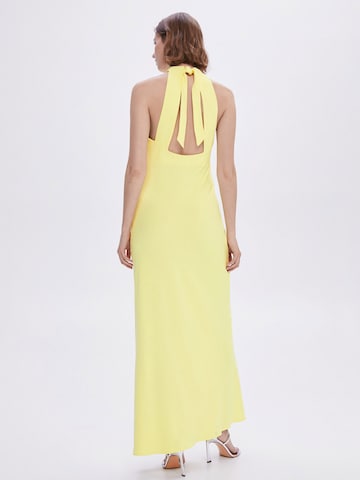 Robe 'Marsella' MANGO en jaune